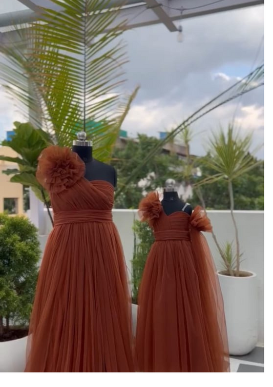 Copper Mom Daughter Duo