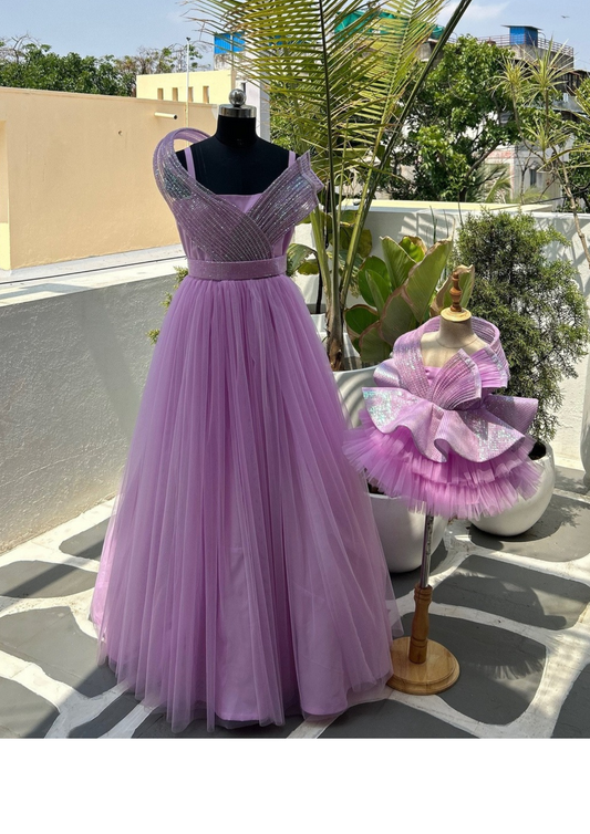 Purple Lily And Millie