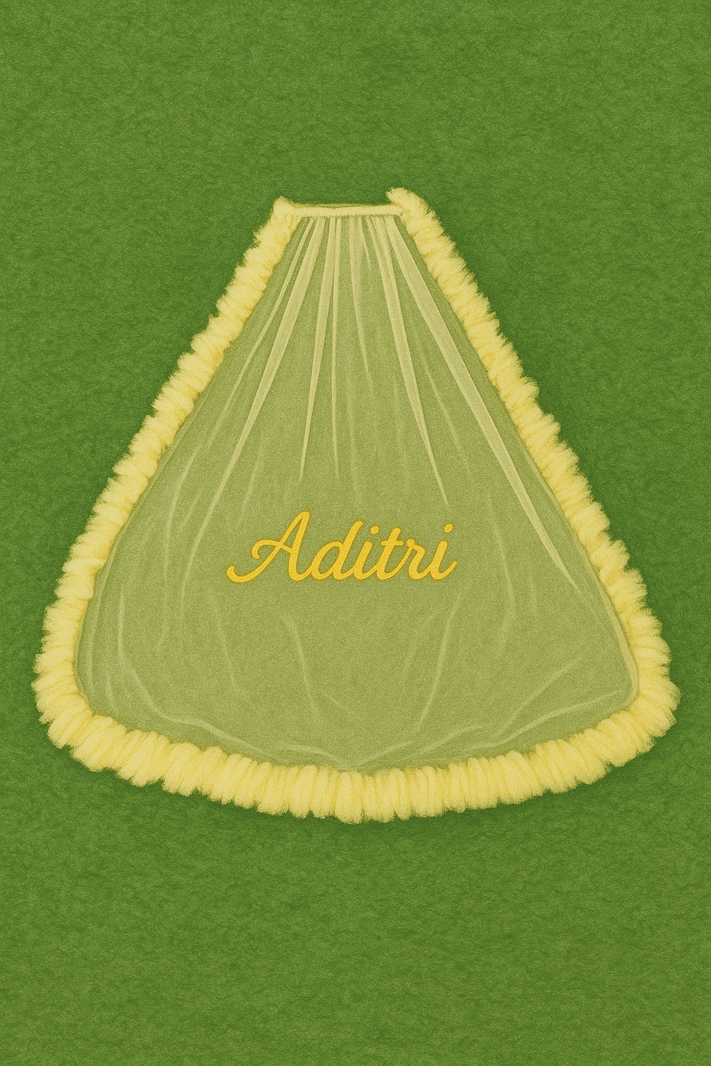 Ruffle Tail With Name