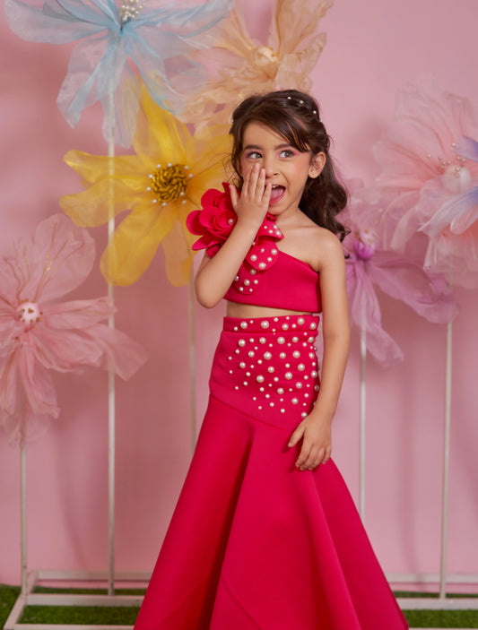 Pink Pearl Lehenga