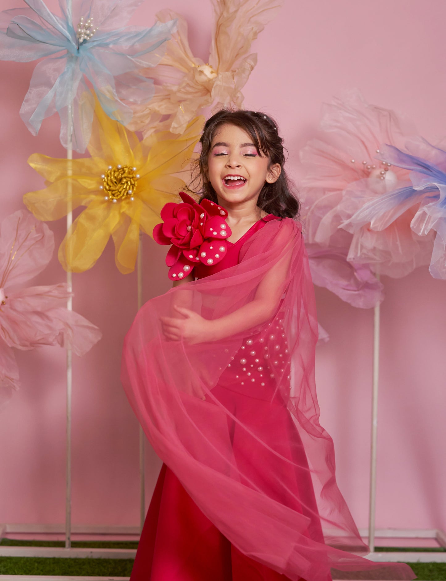Pink Pearl Lehenga