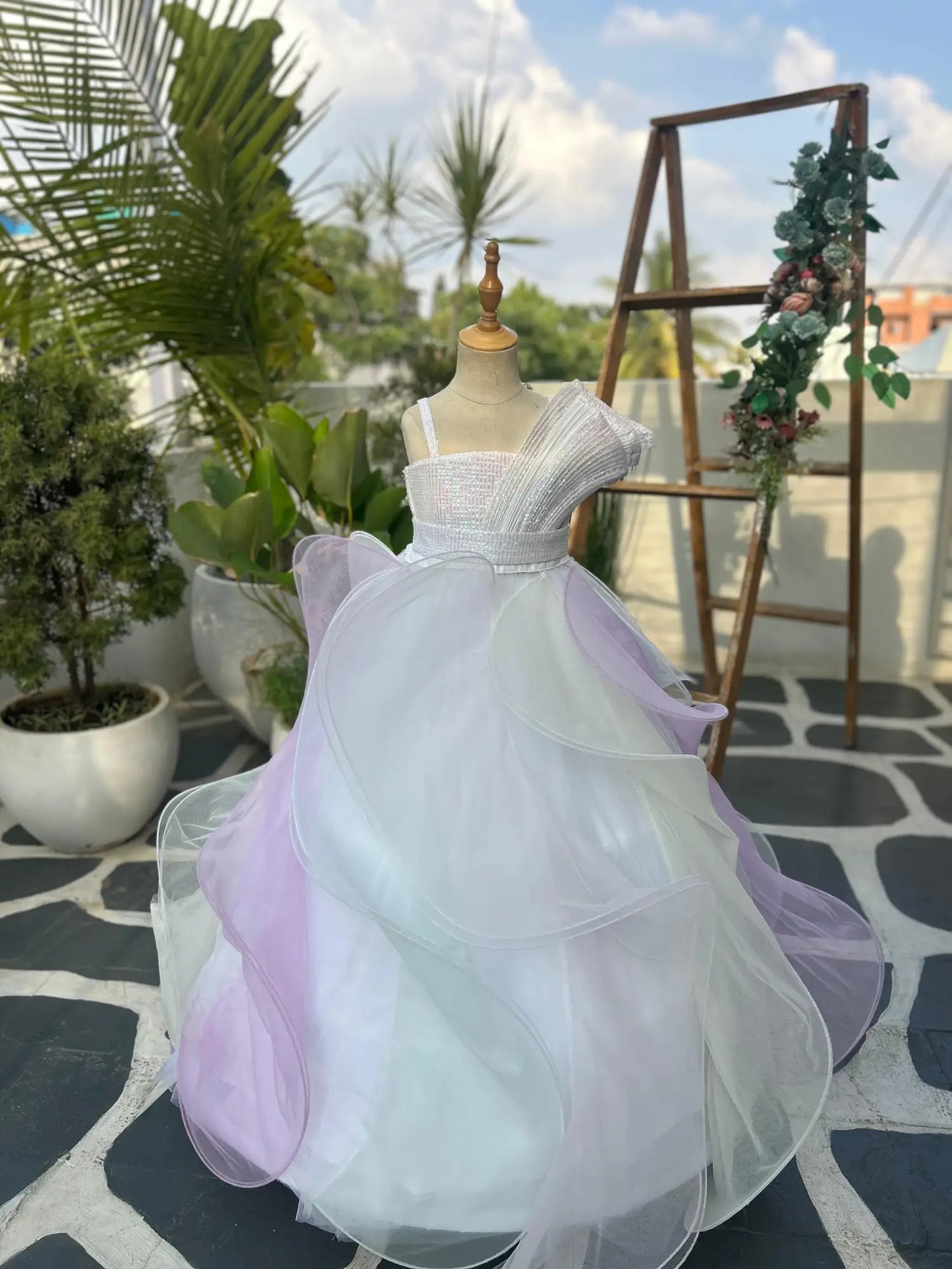 ETHEREAL PASTEL DREAM GOWN