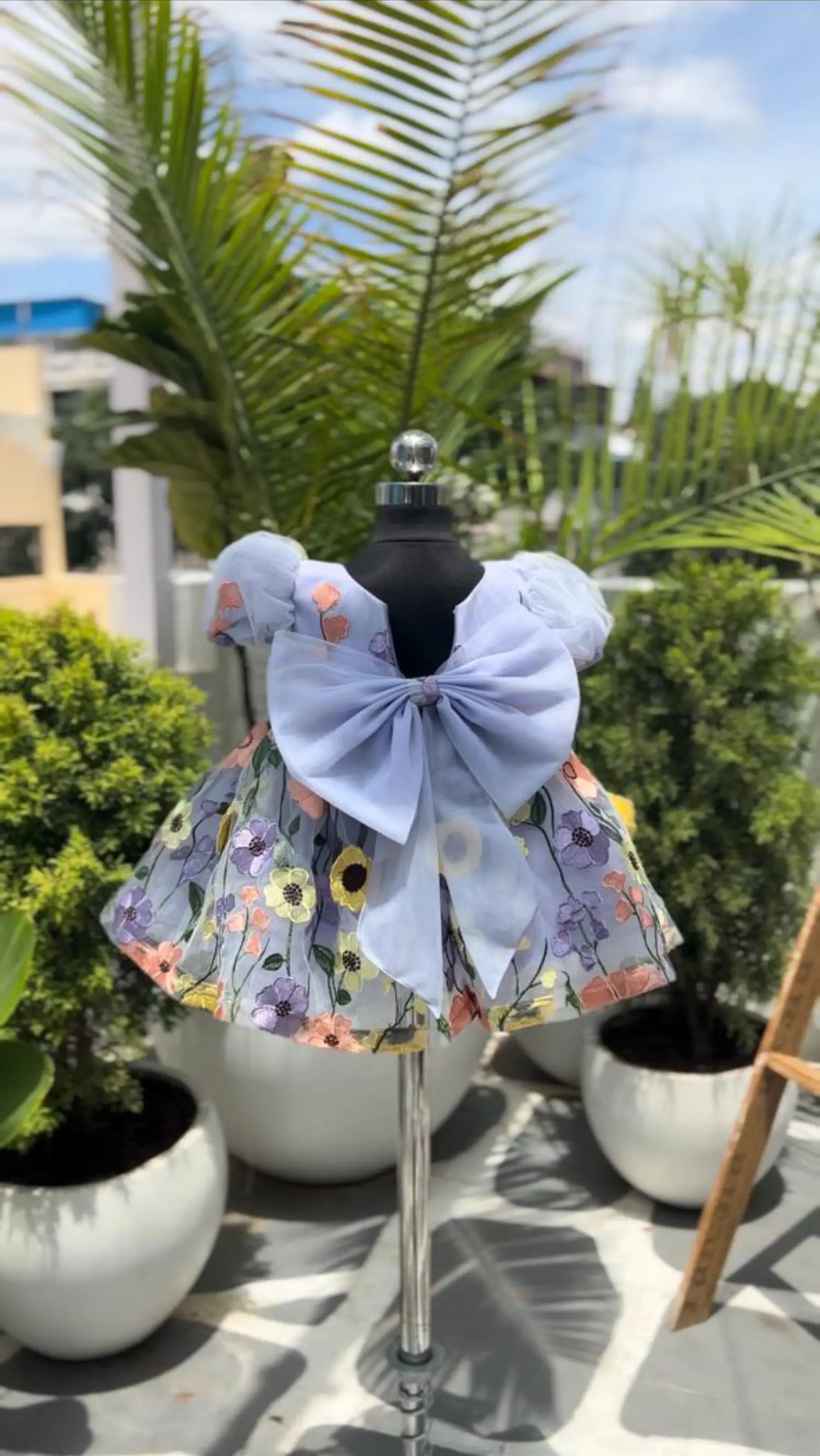 FLORAL BLOOM BABY DOLL DRESS