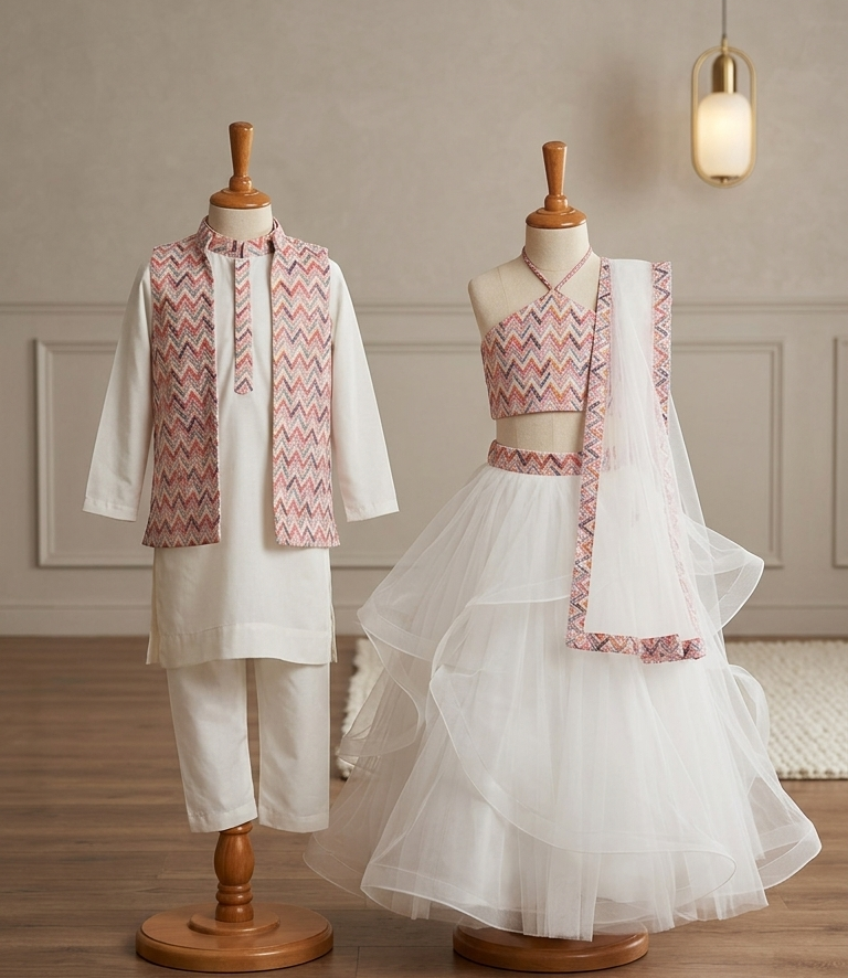 Blush Chevron Dream Duo