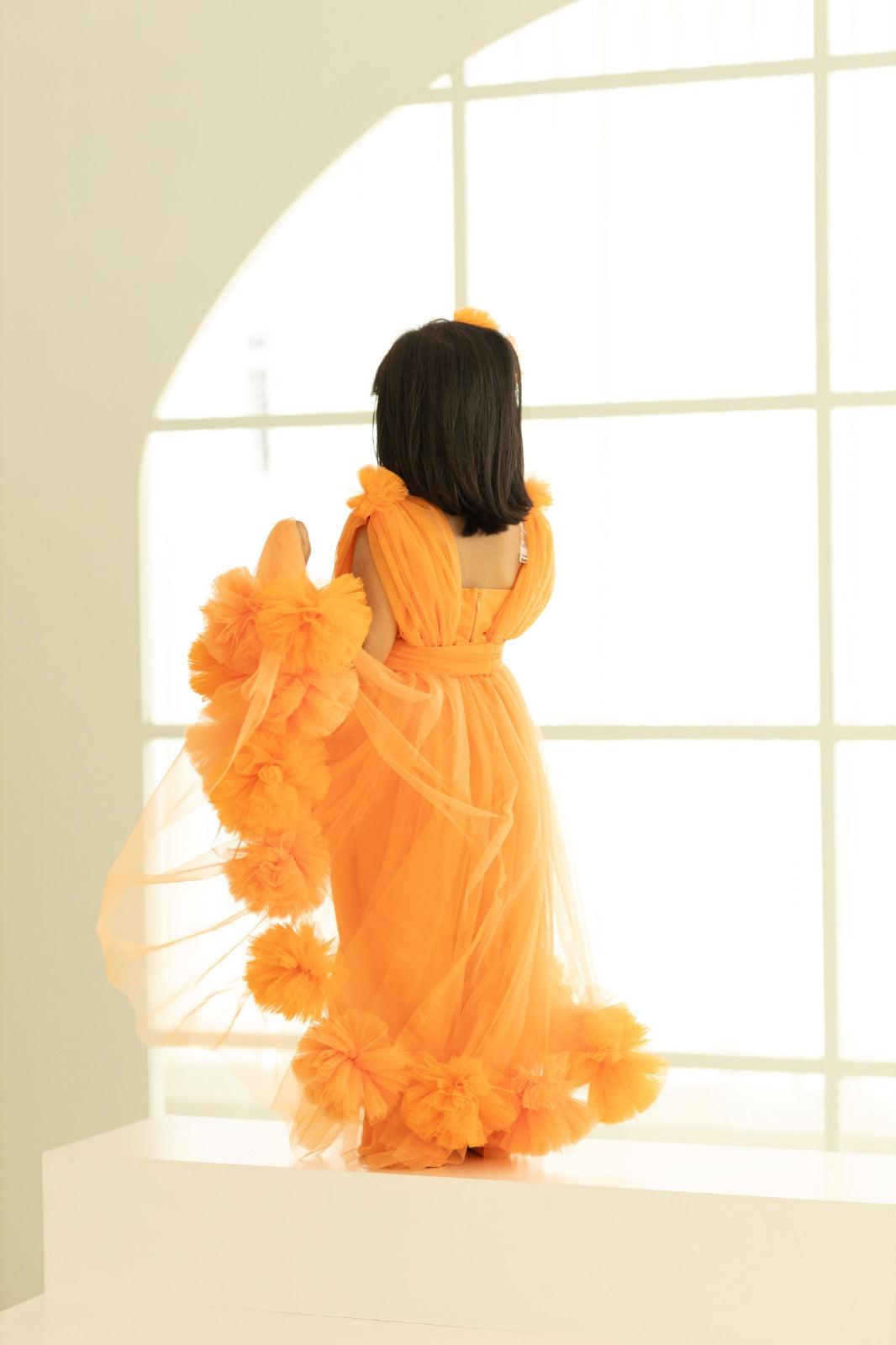 Orange Pompom
