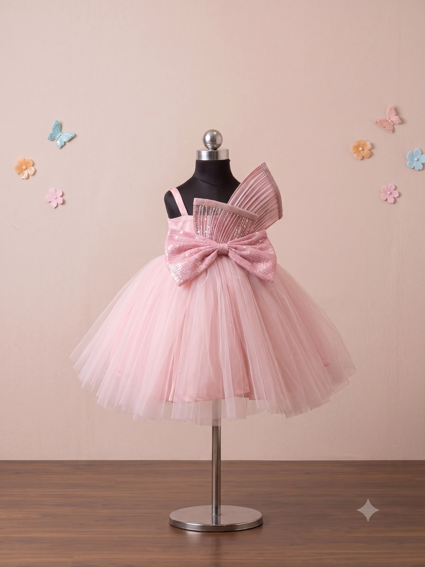 Pink Fan Puff