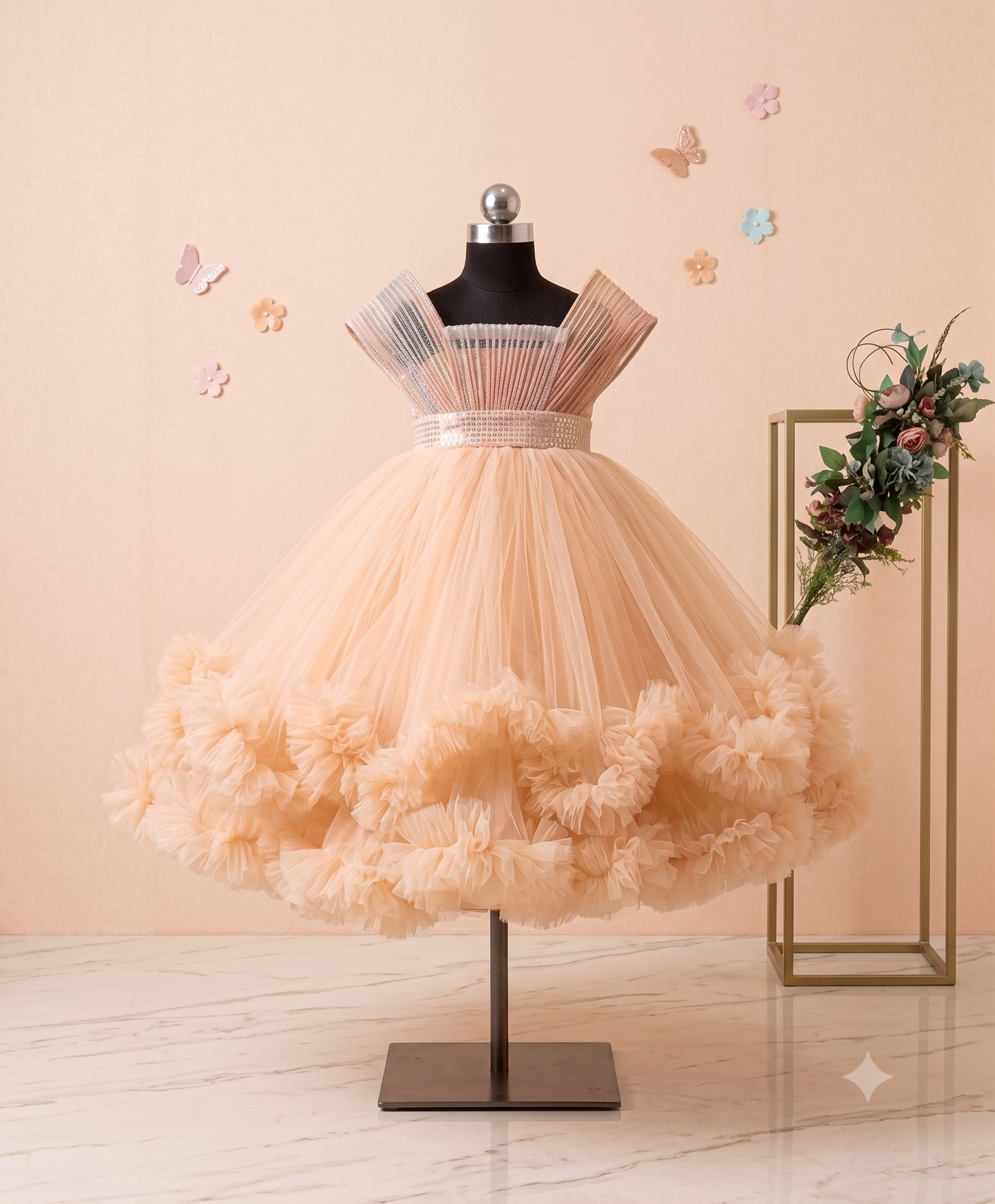 Peach Petal Mia Skirt