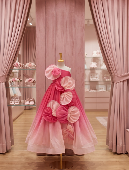 Pink Bloom Princess Dress