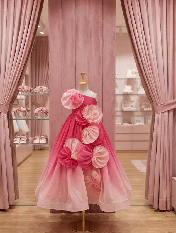 Pink Bloom Princess Dress