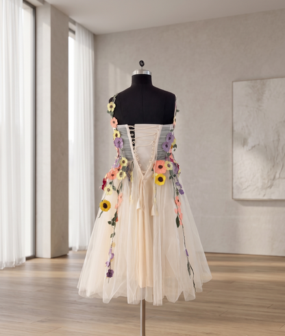 Off White Enchanted Flora