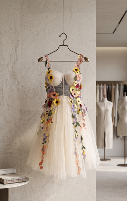 Off White Enchanted Flora