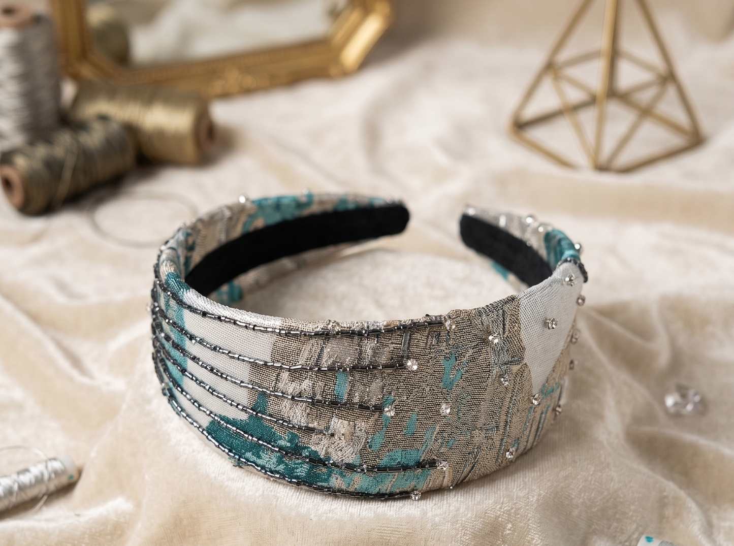 Metallic Crown Hairband