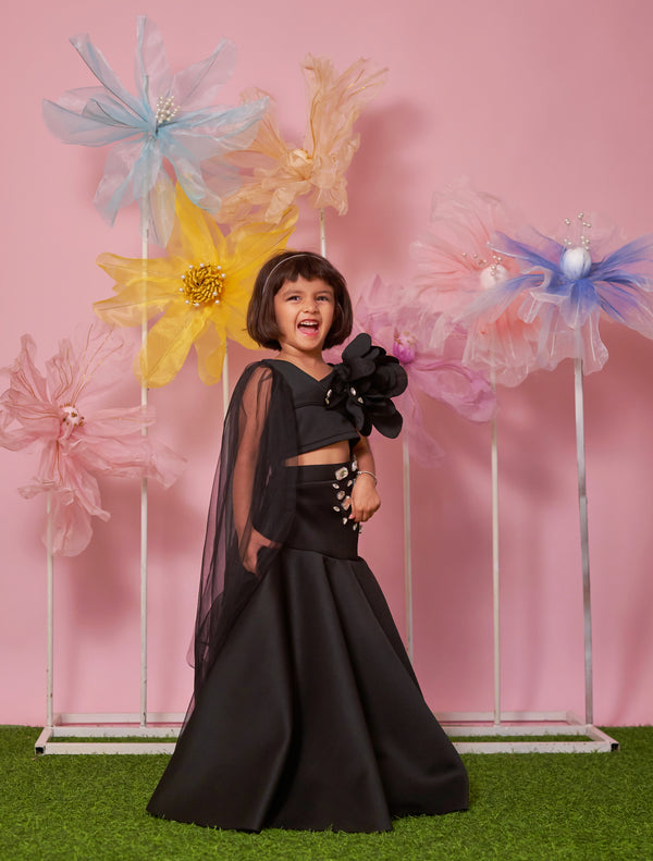 Black Diamond Lehenga