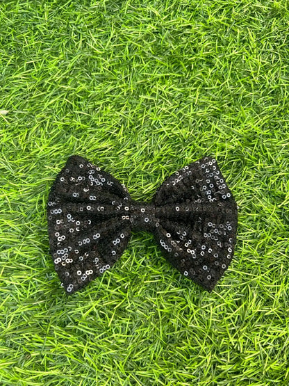 Sequin Bow Clip