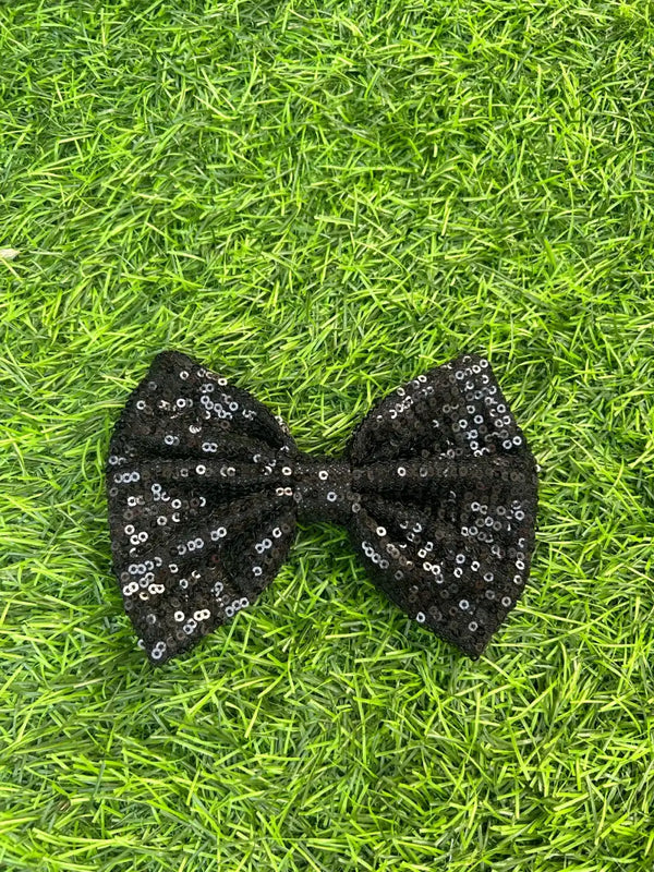 Sequin Bow Clip