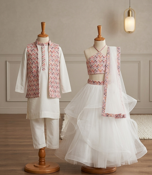 Blush Chevron Dream Duo