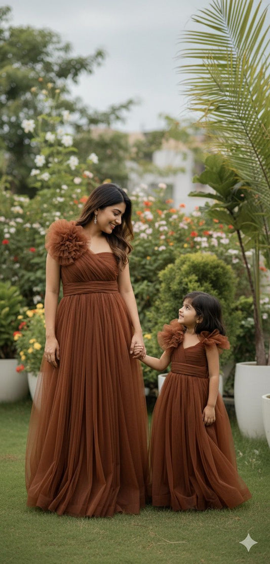 Copper Mom Daughter Duo