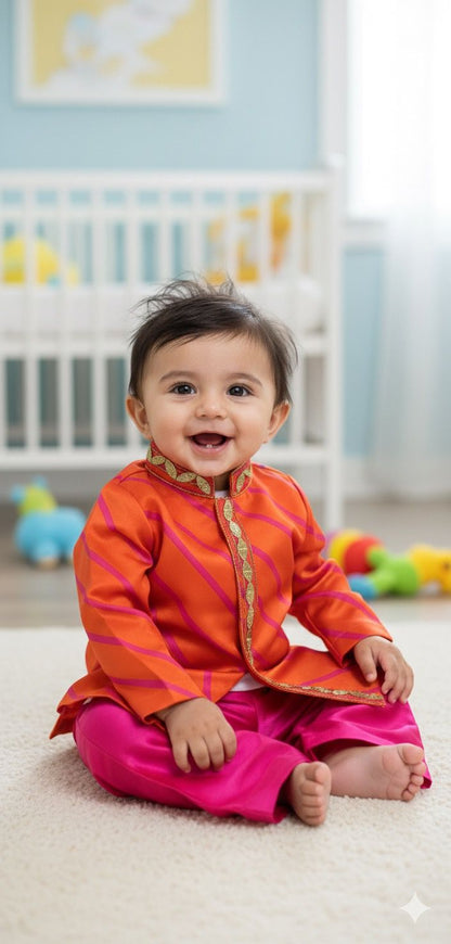 Hand Embroidered Bandi With Pants