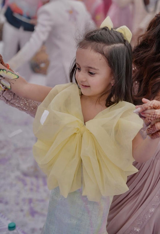 BODYCON PIECE WITH TAIL AND DETACHABLE BOW